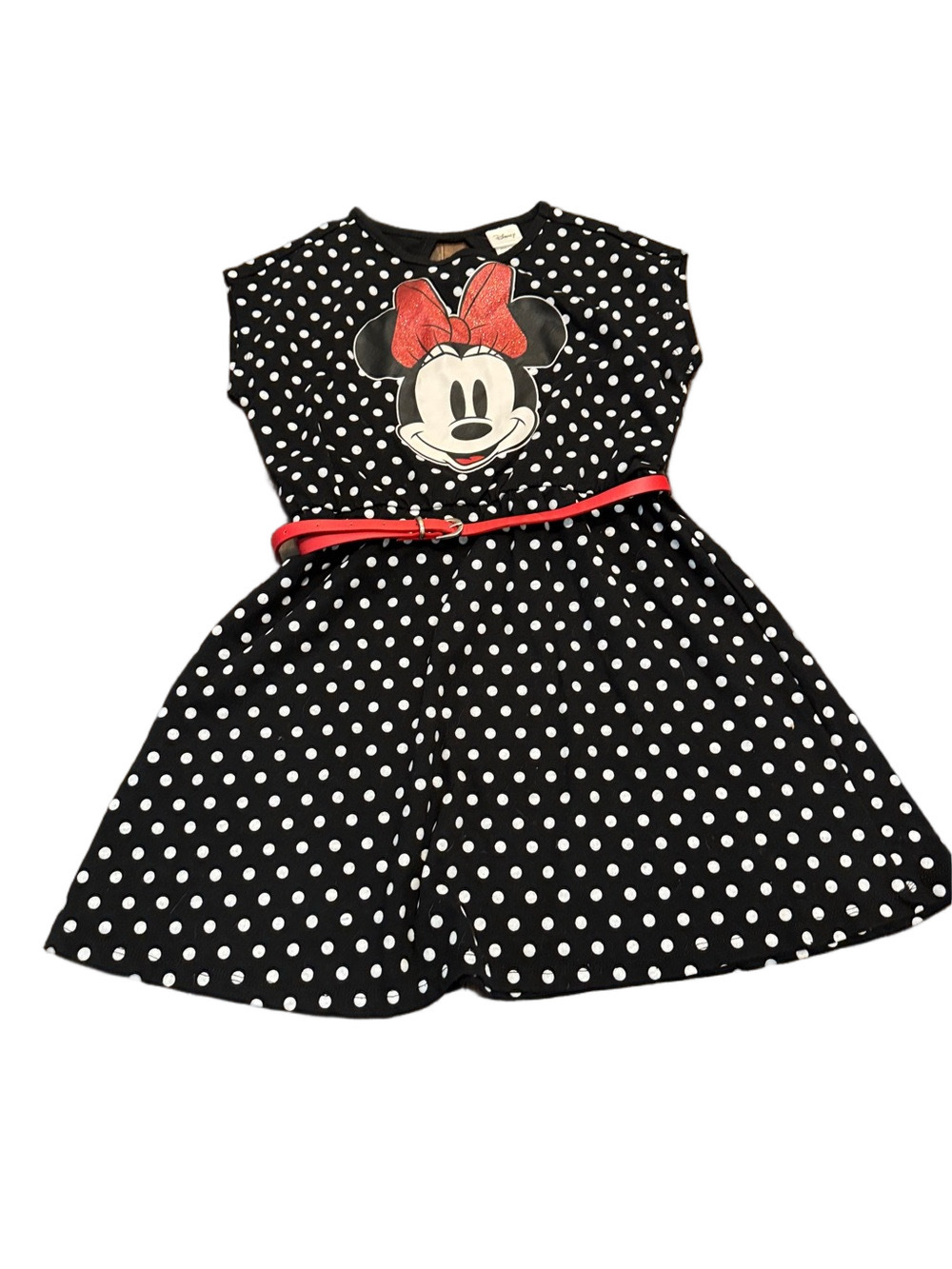 **Bundle** Girls Dresses Size M Minnie Mouse /Polka-Dot Gap/ Pink Heart - Picture 4 of 7
